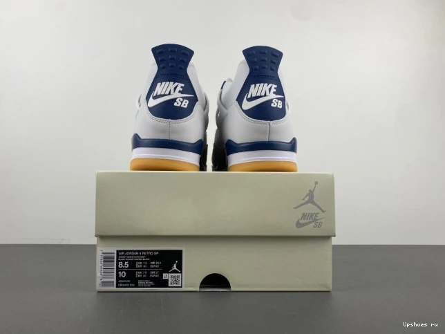  DR5415-100 Jordan SB Navy Retro 4 0501